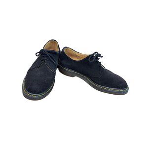 Dr. Martens mens black suede 3 eye airwair oxford shoes sz 8.5us SKU 9774